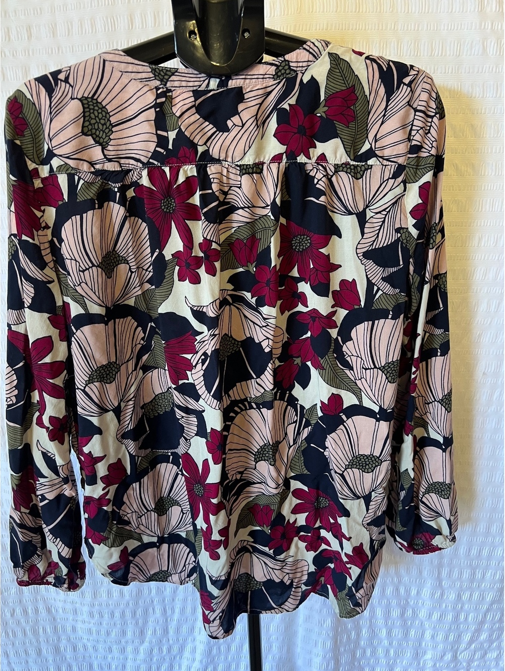 Loft Sz XL Floral Top - Picture 2 of 3